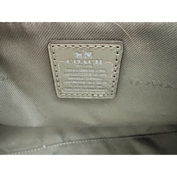 COACH SWAGGER PATCHWORK CARRYALL MULTI-COLOR SATCHEL BAG - Picture 9 of 9